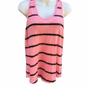 🌟PinK Victoria’s Secret Women Tank Top Striped